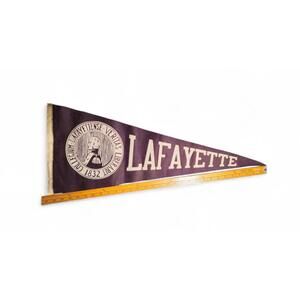 Vintage Lafayette University Pennant 30" x 12"